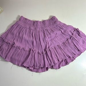 Purple skirt